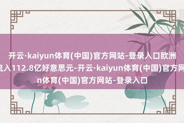 开云·kaiyun体育(中国)官方网站-登录入口欧洲股票基金净流入112.8亿好意思元-开云·kaiyun体育(中国)官方网站-登录入口